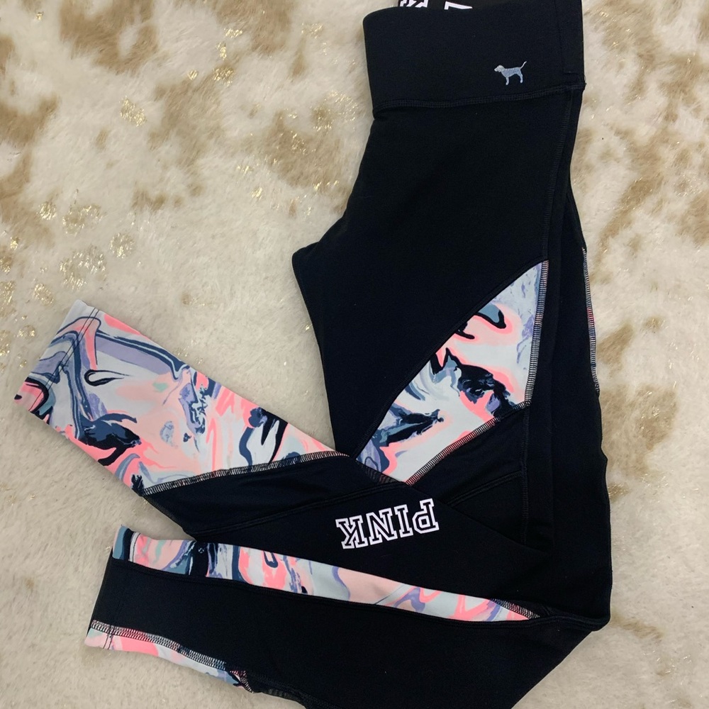 XS PINK reversible Ultimate leggings